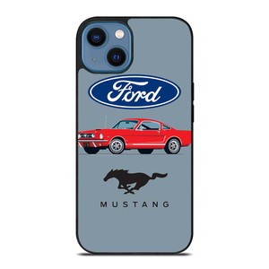 1965 FORD MUSTANG ILLUSTRATION iPhone 14 Case Cover 1965 FORD MUSTANG ILLUSTRATION iPhone 14 Case Cover
