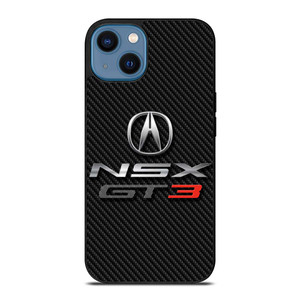 ACURA NSX GT3 LOGO CARBON iPhone 14 Case Cover ACURA NSX GT3 LOGO CARBON iPhone 14 Case Cover