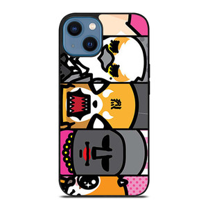AGGRETSUKO CARTOON COLLAGE iPhone 14 Case Cover AGGRETSUKO CARTOON COLLAGE iPhone 14 Case Cover
