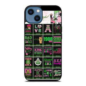 AKA PINK COLLAGE iPhone 14 Case Cover AKA PINK COLLAGE iPhone 14 Case Cover