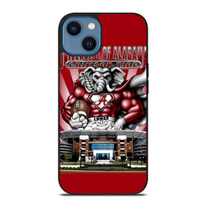 ALABAMA CRIMSON CAMPUS iPhone 14 Case Cover ALABAMA CRIMSON CAMPUS iPhone 14 Case Cover