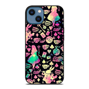 ALICE IN WONDERLAND COLLAGE iPhone 14 Case Cover