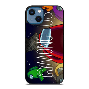 AMONG US GAME LOGO iPhone 14 Case Cover AMONG US GAME LOGO iPhone 14 Case Cover