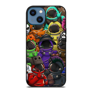 AMONG US HALLOWEN iPhone 14 Case Cover AMONG US HALLOWEN iPhone 14 Case Cover