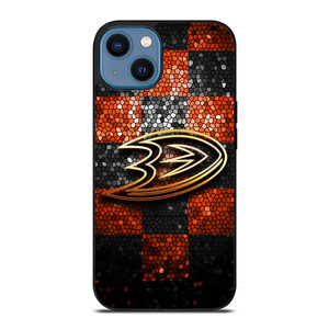 ANAHEIM DUCKS GOLD LOGO iPhone 14 Case Cover ANAHEIM DUCKS GOLD LOGO iPhone 14 Case Cover