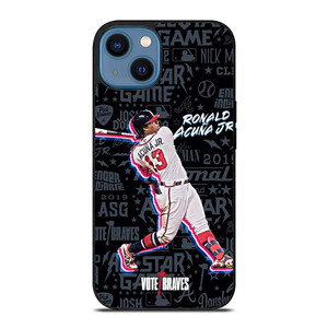 ATLANTA BRAVES ACUNA SHOOT WALL iPhone 14 Case Cover