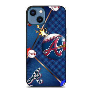 ATLANTA BRAVES LOVE BASEBALL iPhone 14 Case Cover ATLANTA BRAVES LOVE BASEBALL iPhone 14 Case Cover