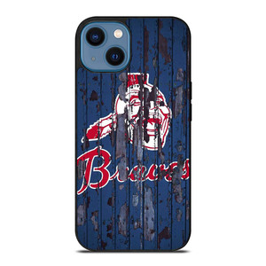 ATLANTA BRAVES RUSTY WOOD iPhone 14 Case Cover ATLANTA BRAVES RUSTY WOOD iPhone 14 Case Cover