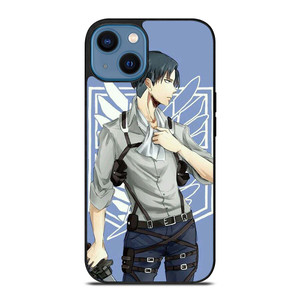 ATTACK ON TITAN ANIME LEVI iPhone 14 Case Cover ATTACK ON TITAN ANIME LEVI iPhone 14 Case Cover
