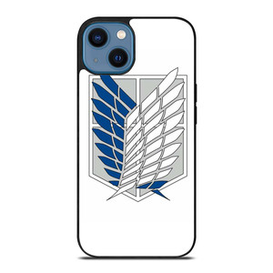 ATTACK ON TITAN ANIME SYMBOL iPhone 14 Case Cover ATTACK ON TITAN ANIME SYMBOL iPhone 14 Case Cover
