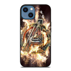 AVENGERS FIRE LOGO iPhone 14 Case Cover AVENGERS FIRE LOGO iPhone 14 Case Cover