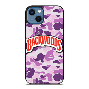 BACKWOODS PURPLE CAMO iPhone 14 Case Cover BACKWOODS PURPLE CAMO iPhone 14 Case Cover
