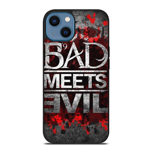 BAD MEETS EVIL RAPPER DUO LOGO 2 iPhone 14 Case Cover BAD MEETS EVIL RAPPER DUO LOGO 2 iPhone 14 Case Cover