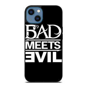 BAD MEETS EVIL RAPPER DUO LOGO iPhone 14 Case Cover BAD MEETS EVIL RAPPER DUO LOGO iPhone 14 Case Cover