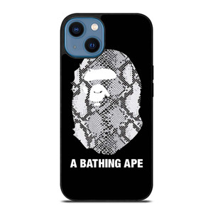 BATHING APE SNAKE SKIN iPhone 14 Case Cover BATHING APE SNAKE SKIN iPhone 14 Case Cover