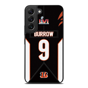 JOE BURROW CINCINNATI BENGALS NFL SUPER BOWL LVI Samsung Galaxy S22 Plus Case Cover JOE BURROW CINCINNATI BENGALS NFL SUPER BOWL LVI Samsung Galaxy S22 Plus Case Cover
