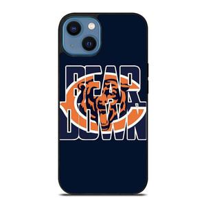 BEAR DOWN CHICAGO BEARS iPhone 14 Case Cover BEAR DOWN CHICAGO BEARS iPhone 14 Case Cover
