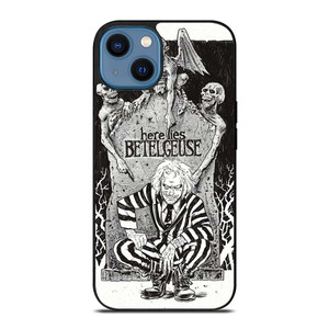 BEETLEJUICE TIM BURTON ART iPhone 14 Case Cover BEETLEJUICE TIM BURTON ART iPhone 14 Case Cover