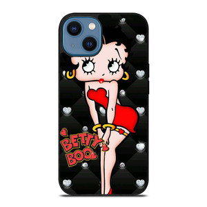 BETTY BOOP DIAMOND POLKADOT iPhone 14 Case Cover BETTY BOOP DIAMOND POLKADOT iPhone 14 Case Cover