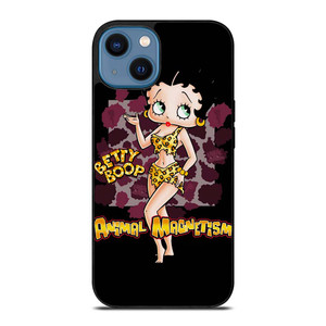 BETTY BOOP LEOPARD iPhone 14 Case Cover BETTY BOOP LEOPARD iPhone 14 Case Cover