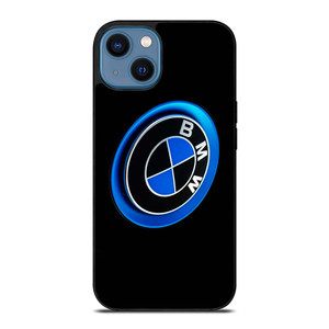 BMW BLUE LIGHT LOGO iPhone 14 Case Cover BMW BLUE LIGHT LOGO iPhone 14 Case Cover