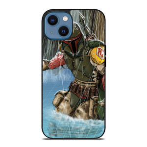 BOBA FETT STAR WARS CARTOON iPhone 14 Case Cover
