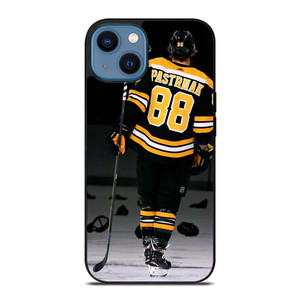 BOSTON BRUINS NHL DAVID PASTRNAK iPhone 14 Case Cover BOSTON BRUINS NHL DAVID PASTRNAK iPhone 14 Case Cover