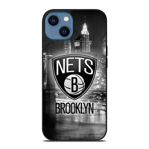 BROOKLYN NETS SYMBOL iPhone 14 Case Cover BROOKLYN NETS SYMBOL iPhone 14 Case Cover