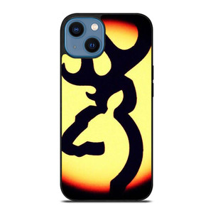 BROWNING SILHOUETTE LOGO iPhone 14 Case Cover BROWNING SILHOUETTE LOGO iPhone 14 Case Cover