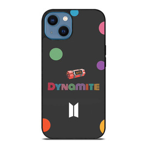 BTS DYNAMITE POLKADOTS iPhone 14 Case Cover BTS DYNAMITE POLKADOTS iPhone 14 Case Cover