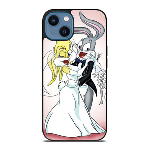 BUGS BUNNY AND LOLA MARRIED iPhone 14 Case Cover BUGS BUNNY AND LOLA MARRIED iPhone 14 Case Cover