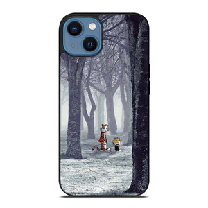 CALVIN AND HOBBES CARTOON iPhone 14 Case Cover