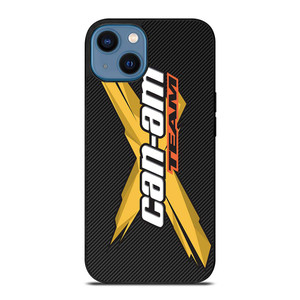 CAN AM X TEAM CARBON iPhone 14 Case Cover CAN AM X TEAM CARBON iPhone 14 Case Cover