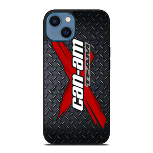 CAN AM X TEAM METAL LOGO iPhone 14 Case Cover