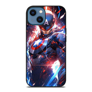 CAPTAIN AMERICA IRON MODE iPhone 14 Case Cover CAPTAIN AMERICA IRON MODE iPhone 14 Case Cover