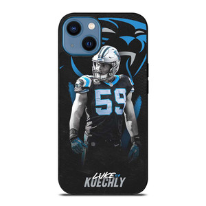 CAROLINA PANTHERS LUKE KUECHLY iPhone 14 Case Cover CAROLINA PANTHERS LUKE KUECHLY iPhone 14 Case Cover