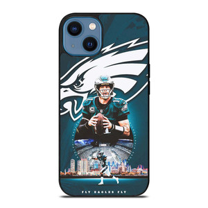 CARSON WENTZ PHILADELPHIA EAGLES NFL iPhone 14 Case Cover CARSON WENTZ PHILADELPHIA EAGLES NFL iPhone 14 Case Cover