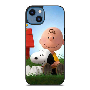 CHARLIE BROWN PEANUTS GRASS iPhone 14 Case Cover