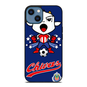 CHIVAS DE GUADALAJARA FOOTBALL MASCOT iPhone 14 Case Cover CHIVAS DE GUADALAJARA FOOTBALL MASCOT iPhone 14 Case Cover