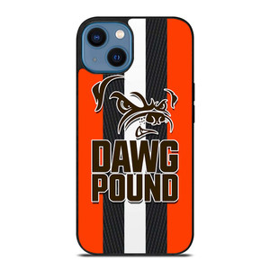 CLEVELAND BROWNS DAWG POUND iPhone 14 Case Cover CLEVELAND BROWNS DAWG POUND iPhone 14 Case Cover