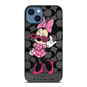 COACH MINNIE MOUSE CUTE iPhone 14 Case Cover COACH MINNIE MOUSE CUTE iPhone 14 Case Cover