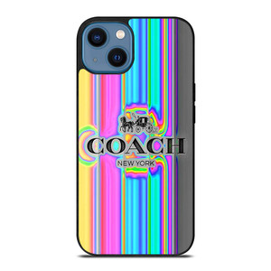COACH NEW YORK ART iPhone 14 Case Cover