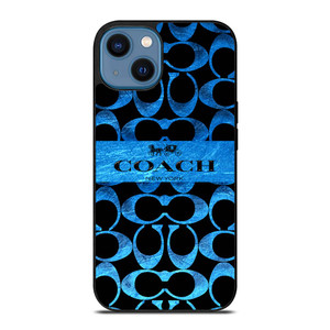COACH NEW YORK BLUE 2 iPhone 14 Case Cover COACH NEW YORK BLUE 2 iPhone 14 Case Cover