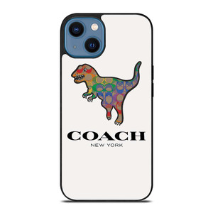 COACH NEW YORK DINOSAUR iPhone 14 Case Cover