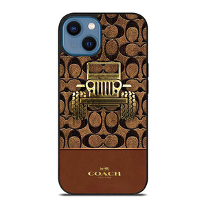 COACH NEW YORK JEEP iPhone 14 Case Cover