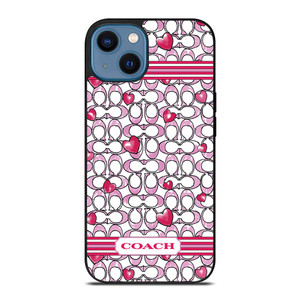 COACH NEW YORK LOVE iPhone 14 Case Cover