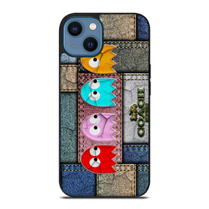 COACH NEW YORK PAC MAN iPhone 14 Case Cover COACH NEW YORK PAC MAN iPhone 14 Case Cover