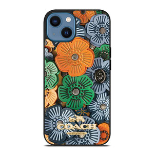 COACH NEW YORK TEA ROSE iPhone 14 Case Cover