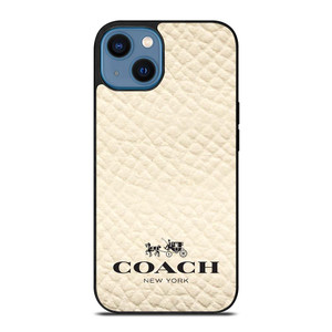 COACH NEW YORK WHITE iPhone 14 Case Cover