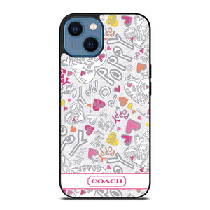 COACH POPPY COLOR iPhone 14 Case Cover COACH POPPY COLOR iPhone 14 Case Cover